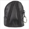 CPR Black Beltloop Keychain Backpack with Faceshield, Gloves, and Cleansing Wipes
