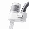 Faucet Mount Water Filter, Vertical Water Purifier for Sink Tap, Carbon Fiber Filter, Removes Chlorine Lead with 3 Filters, Fits Most Kitchen or Bathr