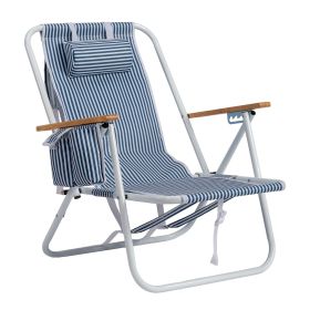 Beach Chair with Space-Saving 24 Inches
