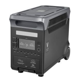 Portable Power Station, 3000W Solar Generator Power Station, 3072Wh LiFePO4 Battery Backup with 15 Output Ports for for Home Emergency