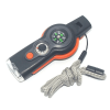 7 In 1 Military Survival Whistle; Multi-function Emergency Life Saving Tool; Outdoor Camping Fishing Hiking Hunting Accessories; Flashlight Compa