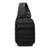 7L Large Capacity Adjustable Tactical Men's Chest Bag Outdoor Cycling Camping Waterproof Hiking Portable Waist Bag Outdoor Sports Shoulder Crossb