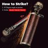 Matchstick, Permanent Match Strike Set 10000 Times, Emergency fire Starters Waterproof Forever Lighter