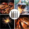Matchstick, Permanent Match Strike Set 10000 Times, Emergency fire Starters Waterproof Forever Lighter